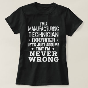 Camiseta Técnico de Fabricación