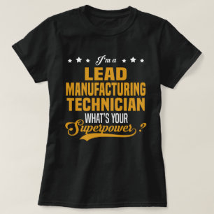 Camiseta Técnico de fabricación líder