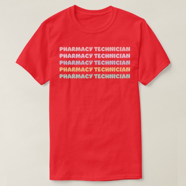 Camiseta técnico de farmacia (Diseño del anverso)