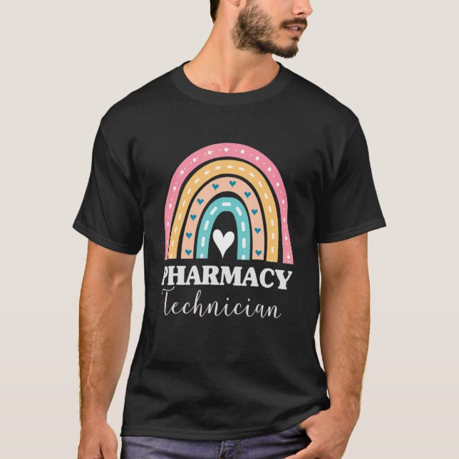 Camiseta Técnico de Farmacia Cute Farmacéutico Farmacéutico (Anverso)