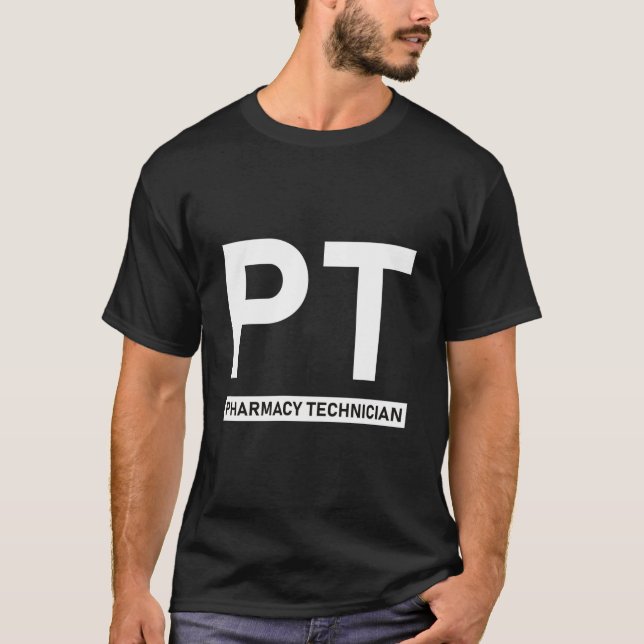 Camiseta Técnico de Farmacia de PT (Anverso)