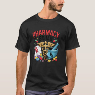 Camiseta Técnico de Farmacia Divertido CPhT Asistente de Fa