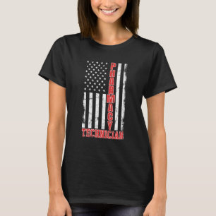 Camiseta Técnico de farmacia Estadounidense Farmacia de la