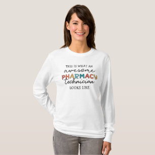 Camiseta Técnico de farmacia Impresionante Farmacia Funny
