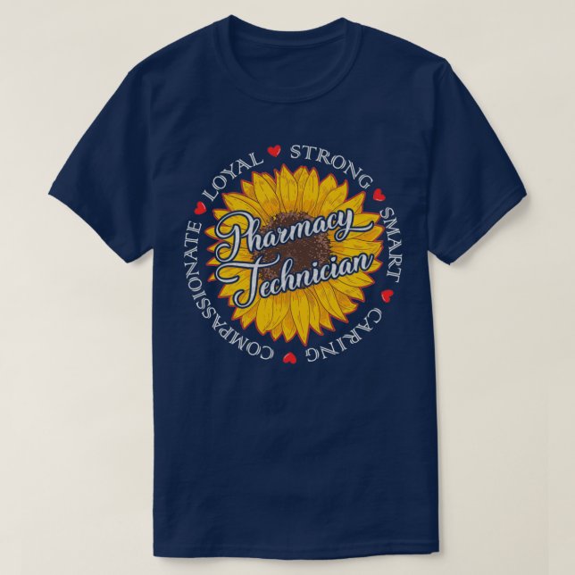 Camiseta Técnico de Farmacia Leal (Diseño del anverso)