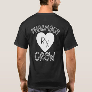 Camiseta Técnico de Farmacia Pharm Heart Rx Crew Semana de 