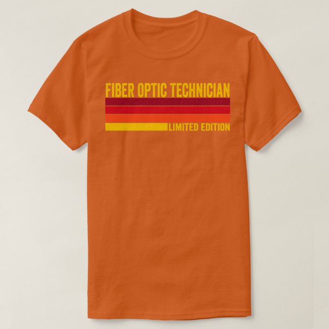 Camiseta Técnico de fibra óptica (Diseño del anverso)