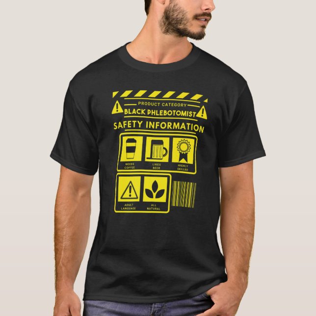 Camiseta Técnico de flebotomía 8 (Anverso)