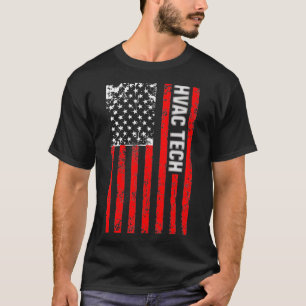 Camiseta Técnico de HVAC Aprenda Funny HVAC Tech