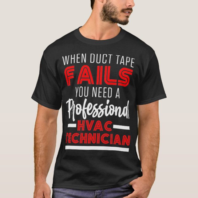Camiseta Técnico de HVAC Funny HVAC Tech Premium _2 (Anverso)