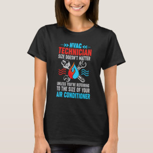 Camiseta Técnico de HVAC Servicio Técnico de HVACR Mecánico