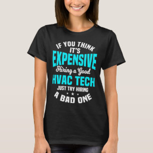 Camiseta Técnico de HVAC Servicio Técnico Mecánico de HVACR