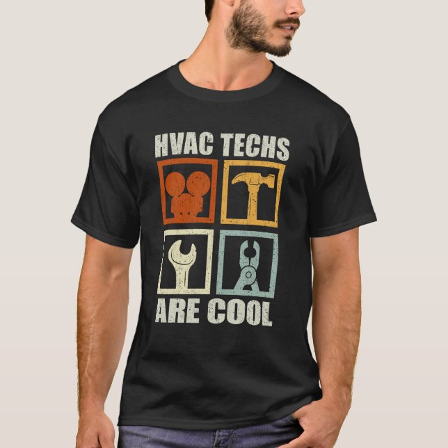 Camiseta Técnico de HVAC Técnico de HVAC para Handyman (Anverso)