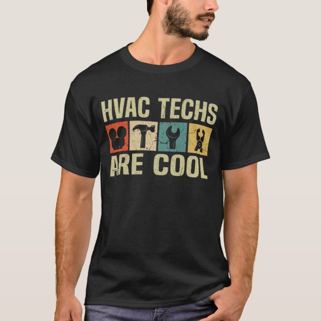 Camiseta Técnico de HVAC Técnico de HVAC para Handyman (Anverso)