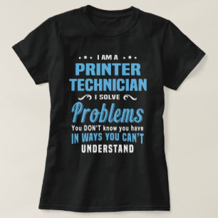 Camiseta Técnico de impresora
