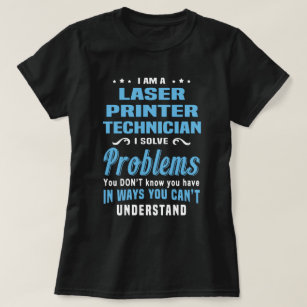 Camiseta Técnico de impresoras láser
