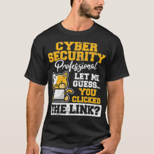 Camiseta Técnico de información de seguridad informática