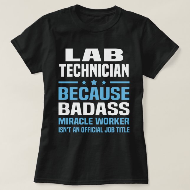 Camiseta Técnico de laboratorio (Diseño del anverso)