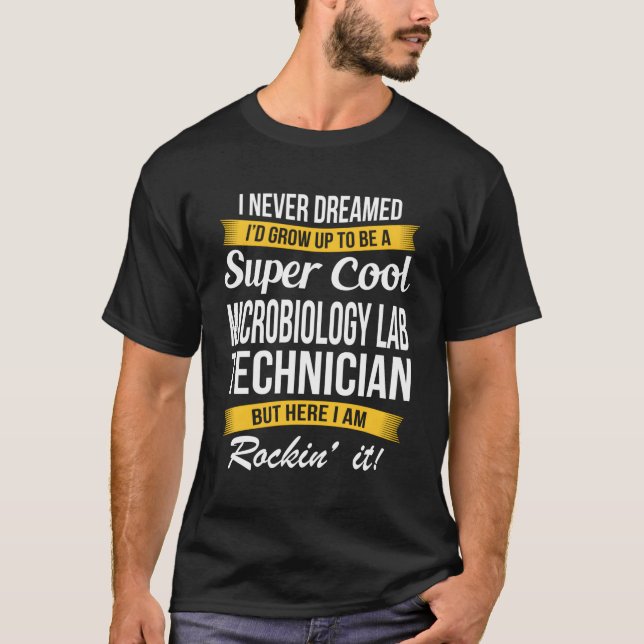 Camiseta Técnico de Laboratorio de Microbiología (Anverso)
