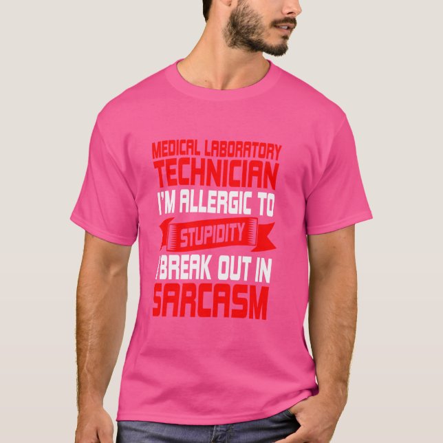 Camiseta Técnico de Laboratorio Médico CLS MLS (Anverso)