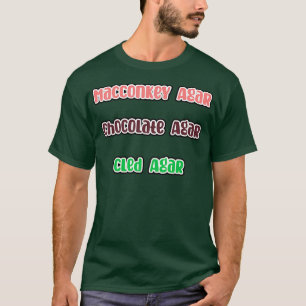 Camiseta Técnico de laboratorio médico de bacterias Laborat