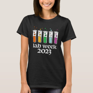 Camiseta Técnico de Laboratorio Médico Lab Week 2023 Techno