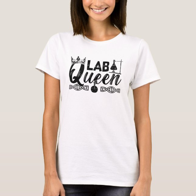 Camiseta Técnico de Laboratorio Químico de Laboratorio Técn (Anverso)