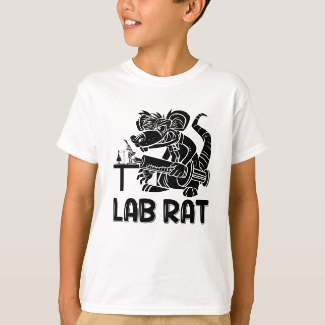 Camiseta Técnico de Laboratorio Técnico de Laboratorio Rat (Anverso)