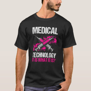 Camiseta Técnico de Laboratorio Tecnólogo Médico Rata de La