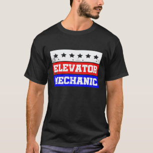 Camiseta Técnico de mantenimiento de ascensores Vida Orgull