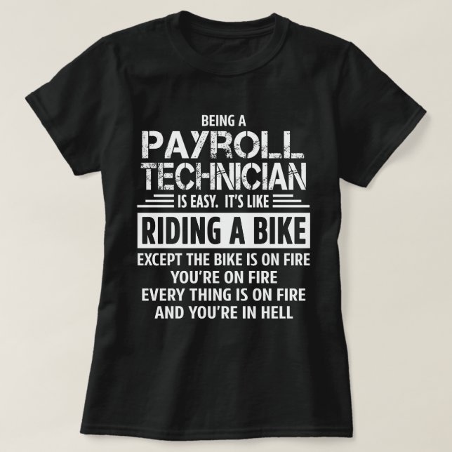 Camiseta Técnico de nóminas (Diseño del anverso)