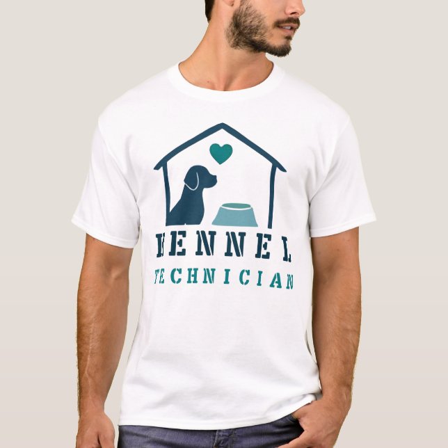 Camiseta 🩺 Técnico de Perrera Equipo de Cuidado Animal 🩺 (Anverso)
