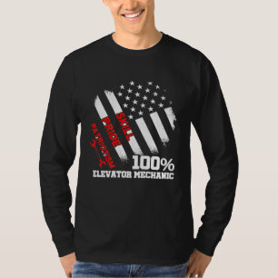 Camiseta Técnico de Práctica de Vida de Mantenimiento Mecán