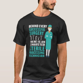 Camiseta Técnico de Procesamiento Estéreo Médico Agotado