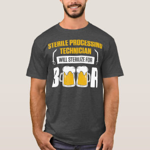 Camiseta Técnico De Procesamiento Estéreo Para La Cerveza