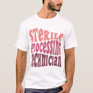Camiseta Técnico de procesamiento estéril