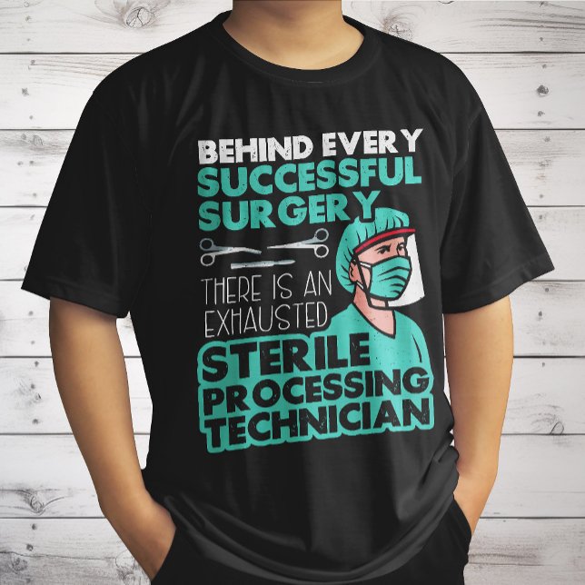 Camiseta Técnico de Procesamiento Estéril Agradecimiento de (Subido por el creador)