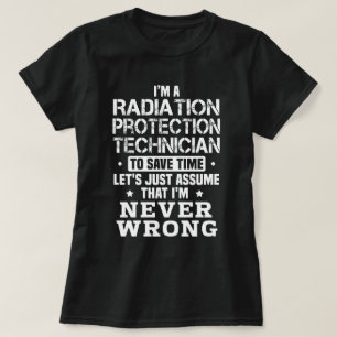 Camiseta Técnico de Protección Radiológica