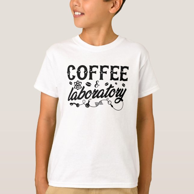 Camiseta Técnico de Química Tecnológica de Coffee & Laborat (Anverso)