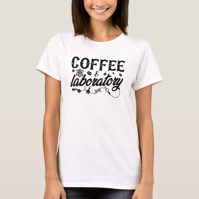 Camiseta Técnico de Química Tecnológica de Coffee & Laborat (Anverso)