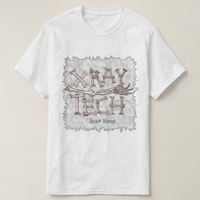 Camiseta Técnico de Rayos X (Diseño del anverso)