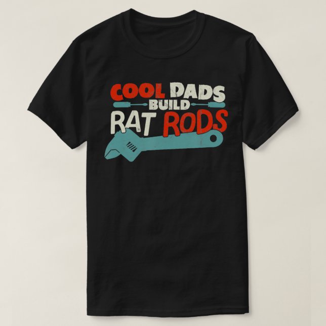 Camiseta Técnico De Raza Cool Dads Construir Ríos (Diseño del anverso)