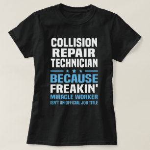 Camiseta Técnico de reparación de colisiones