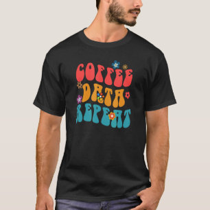 Camiseta Técnico de Repetición de Datos de Café Psicología