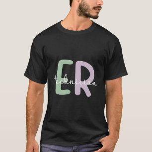 Camiseta Técnico De Sala De Emergencia Er Técnico Er Tech