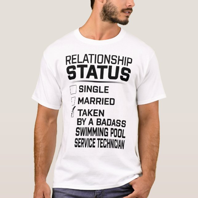 Camiseta Técnico de Servicio de Piscina Básica (Anverso)