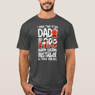 Camiseta Técnico de sistemas de instalación de alarma de in