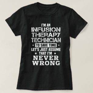 Camiseta Técnico de Terapia de Infusión