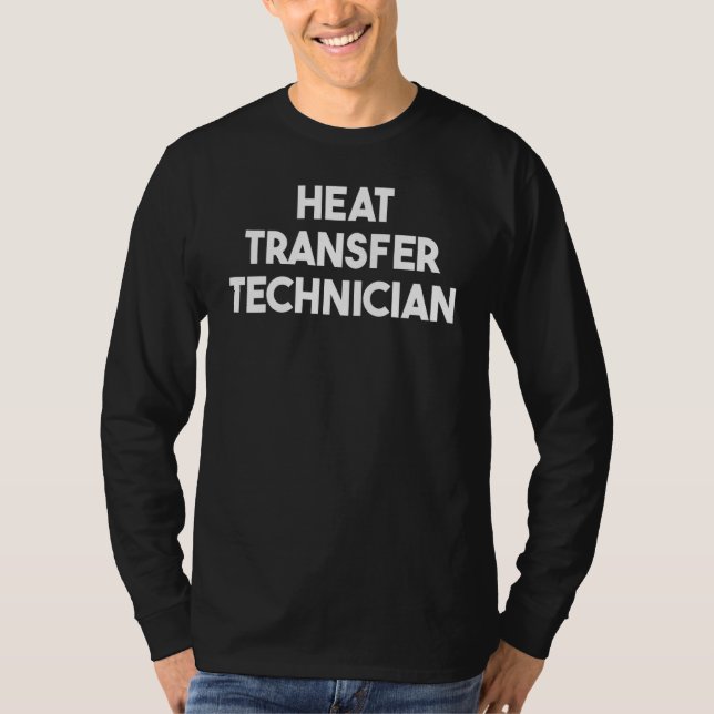 Camiseta Técnico de transferencia de calor (Anverso)