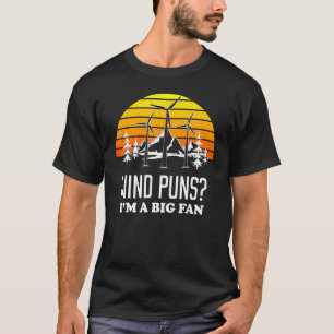 Camiseta Técnico de turbina eólica del gran ventilador Pun